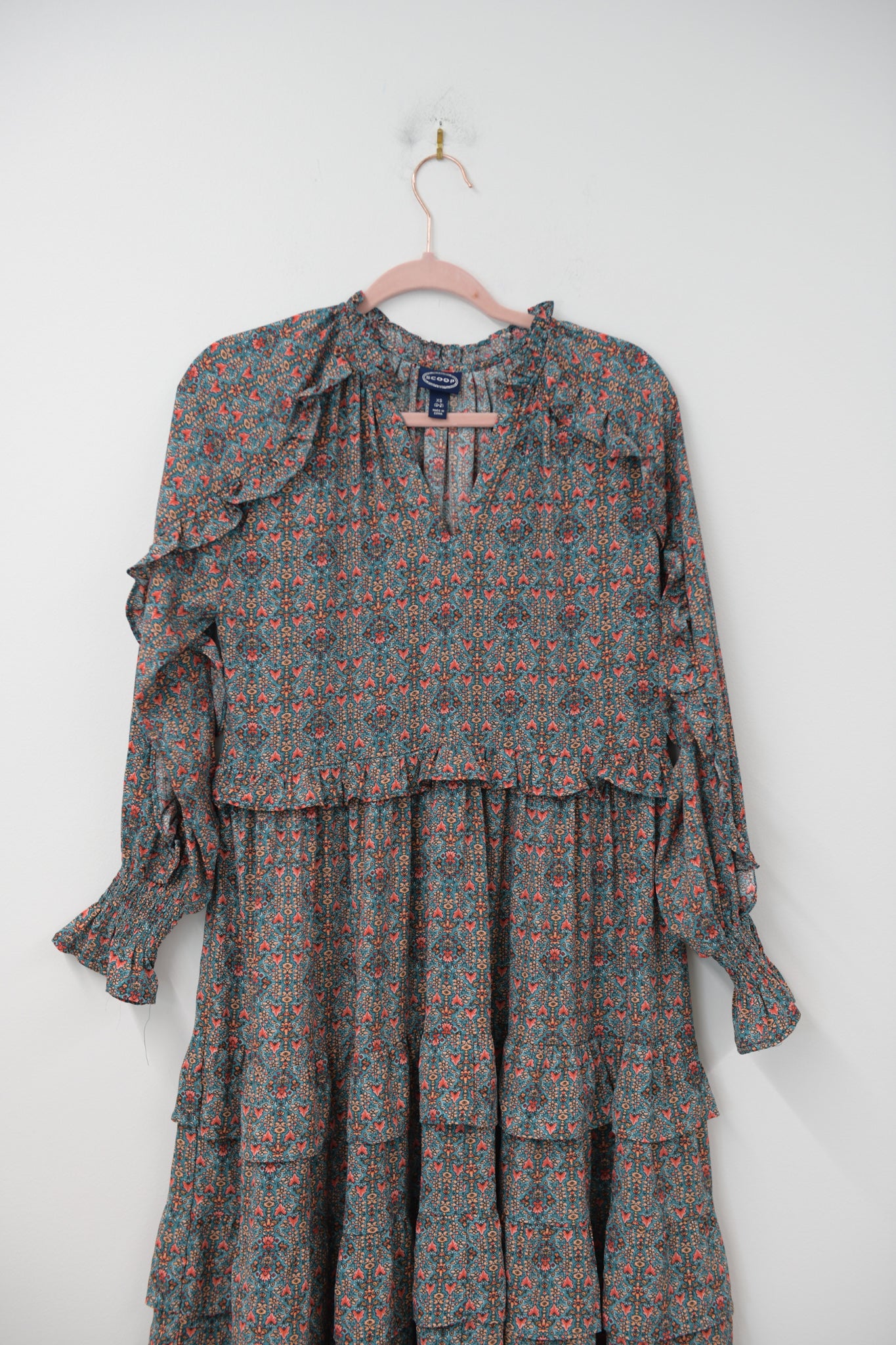 Scoop long sleeve midi dress Size XS / EUC