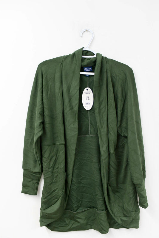 Scoop scuba cocoon sweater Size XS / NWT