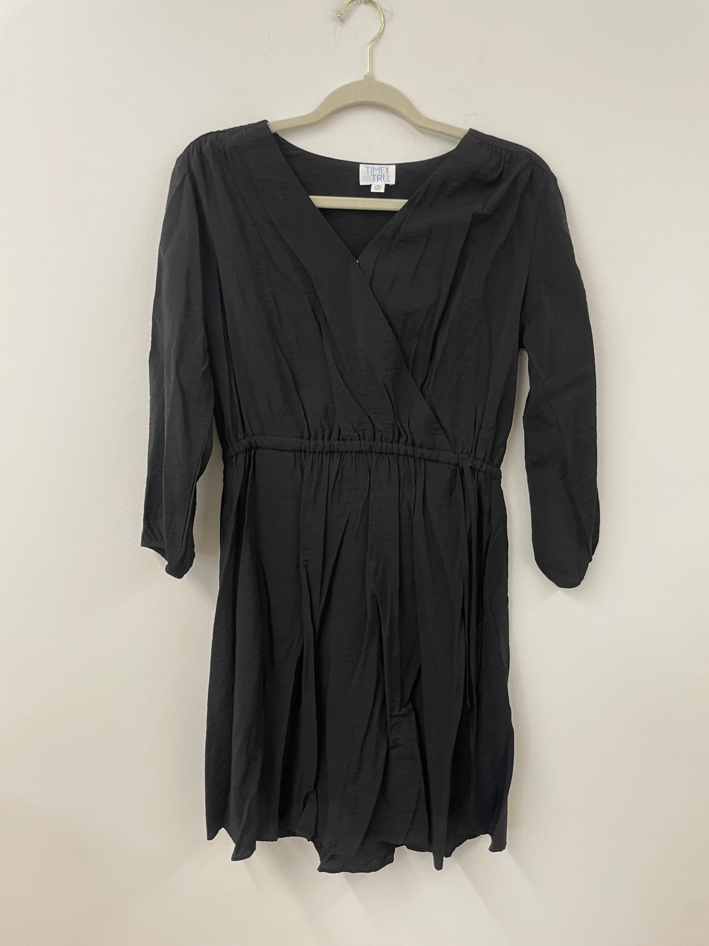 Time and Tru long sleeve wrap mini dress Size S / NWT