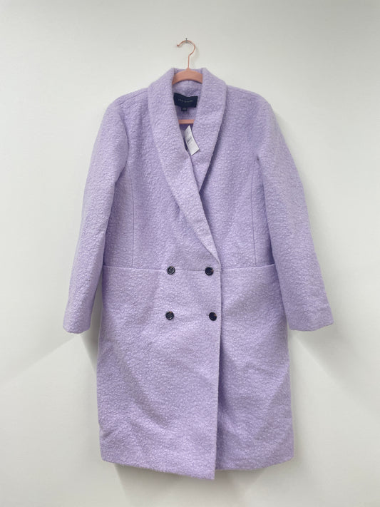 Ann Taylor purple peacoat Size S \ NWT