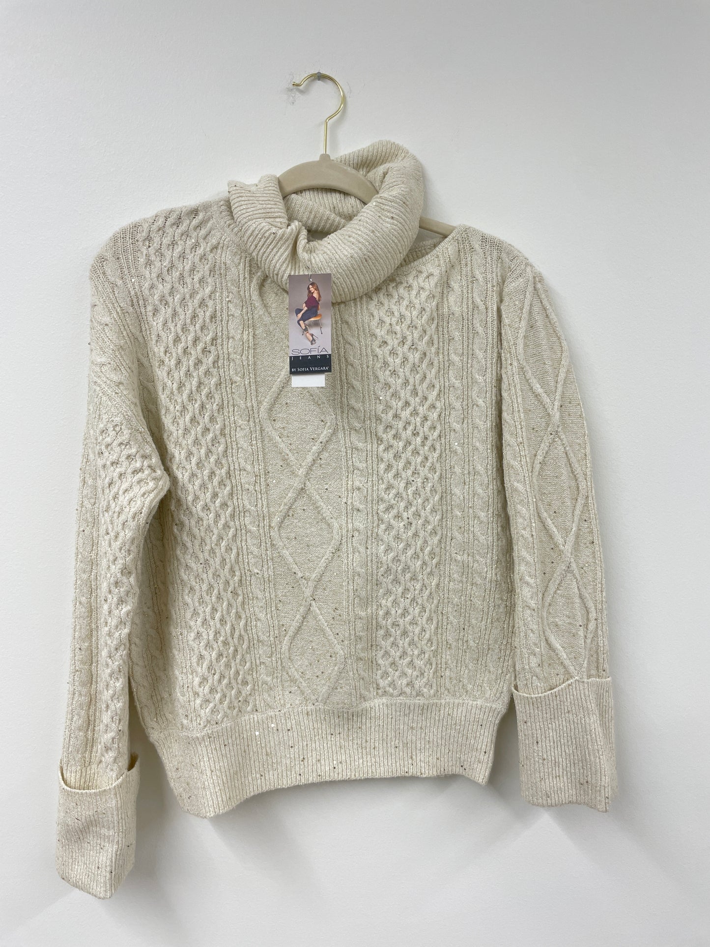 Sofia open shoulder sweater Size S / NWT