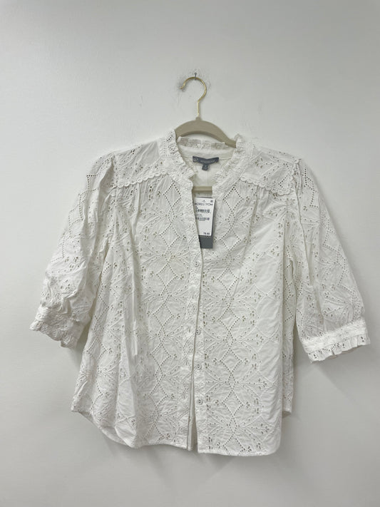 Wit & Wisdom short sleeve blouse  Size S /NWT