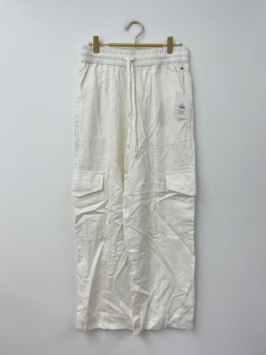 Free Assembly linen cargo pants Size XS / NWT