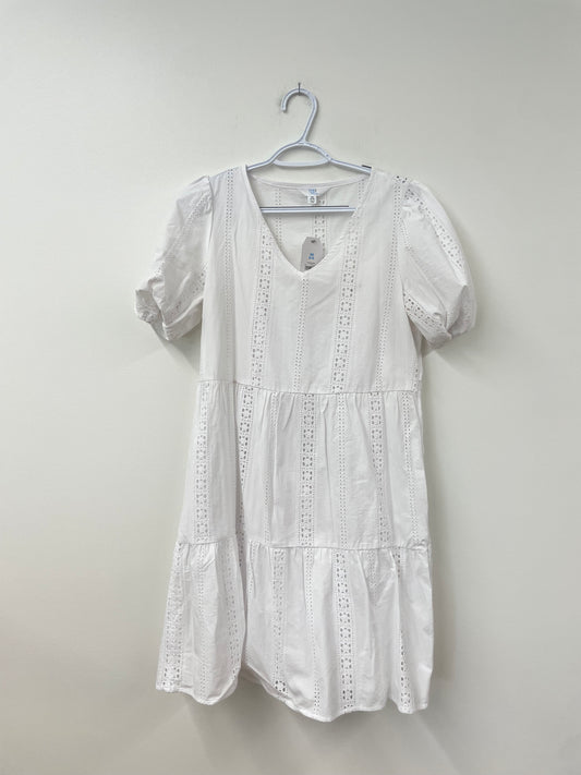Time and Tru eyelet mini dress Size XS / NWT