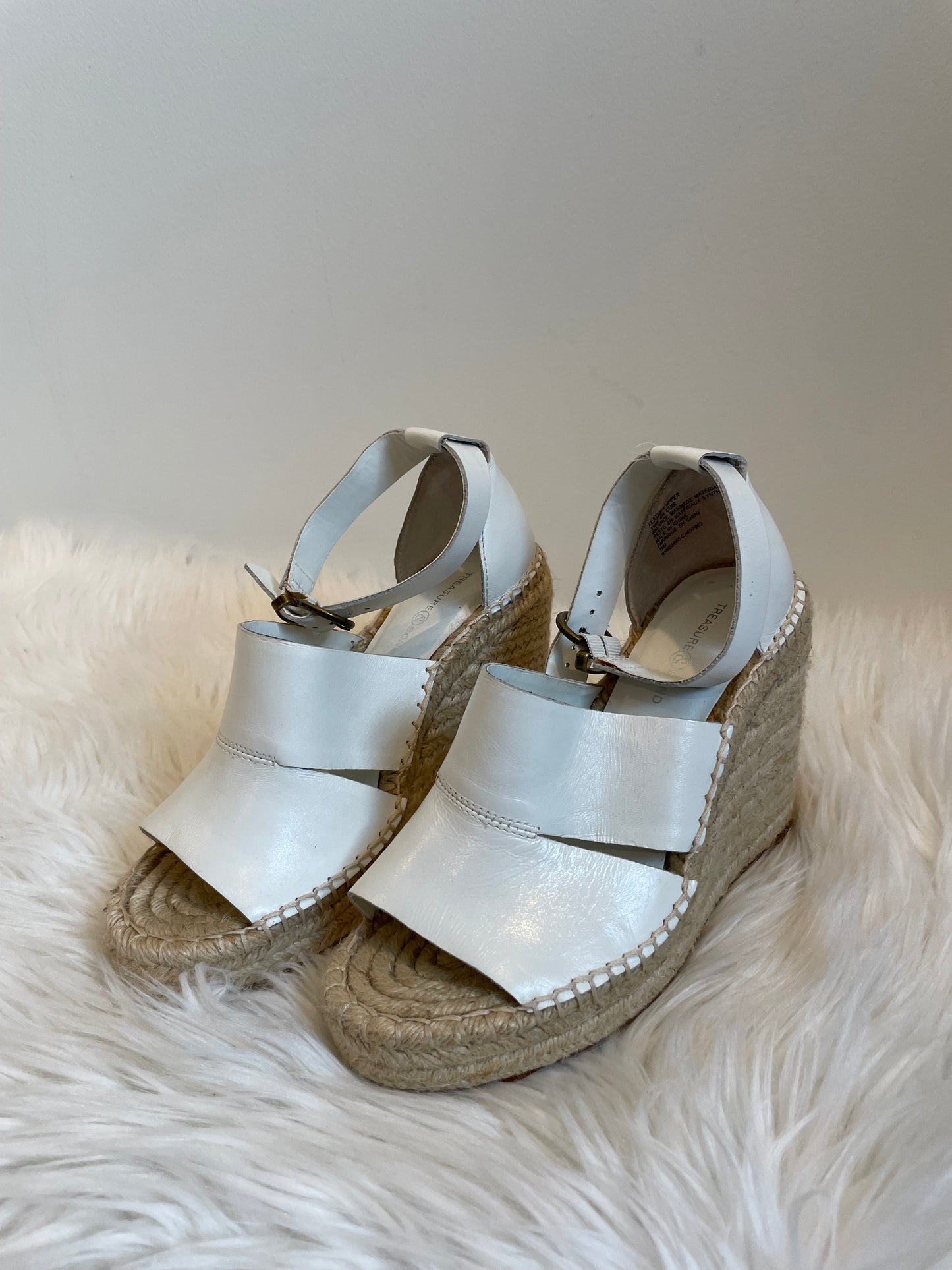 Treasure and Bond wedges Size 7.5