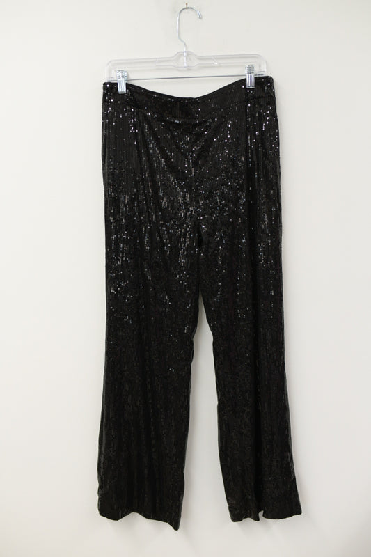 Time and Tru holiday sequins pants Size M / EUC
