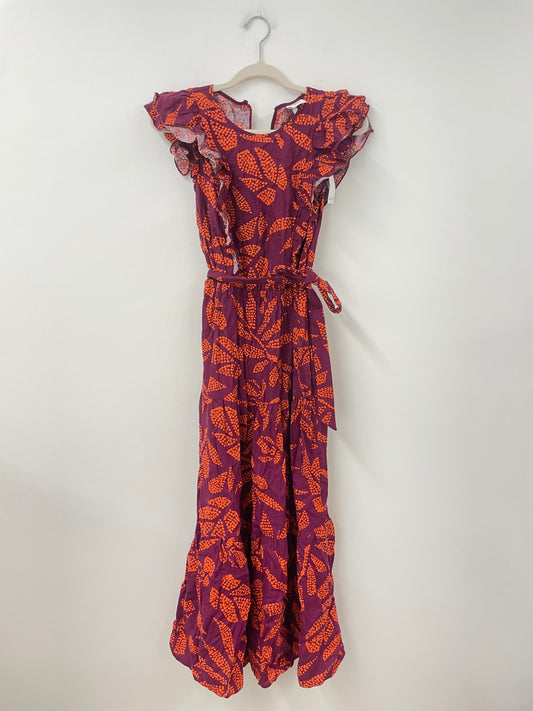 The Get ruffled sleeve maxi dress Size S / EUC