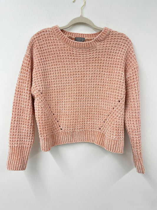 Cupcake crop sweater Size M / EUC