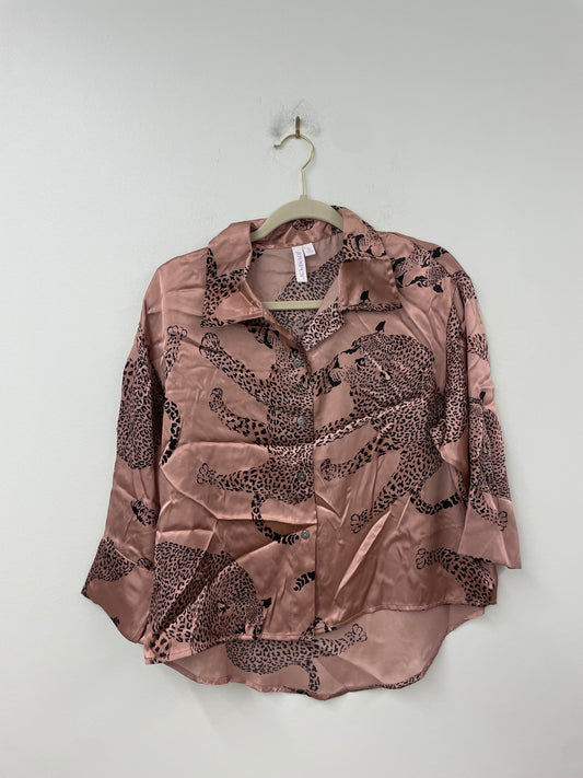 Joyspun satin pj set Size S / EUC