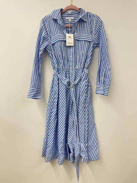Free Assembly belted midi dress Size S / NWT