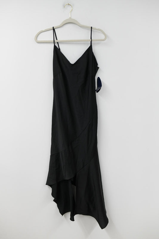 Scoop asymmetrical slip midi dress Size S / NWT