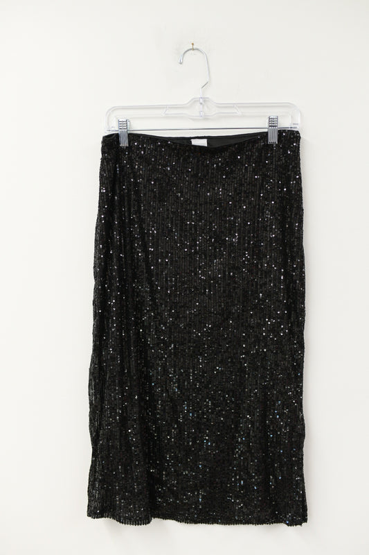 Time and Tru holiday sequin midi skirt Size S / EUC