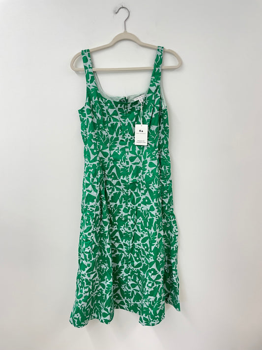 Free Assembly paneled midi dress Size S / NWT
