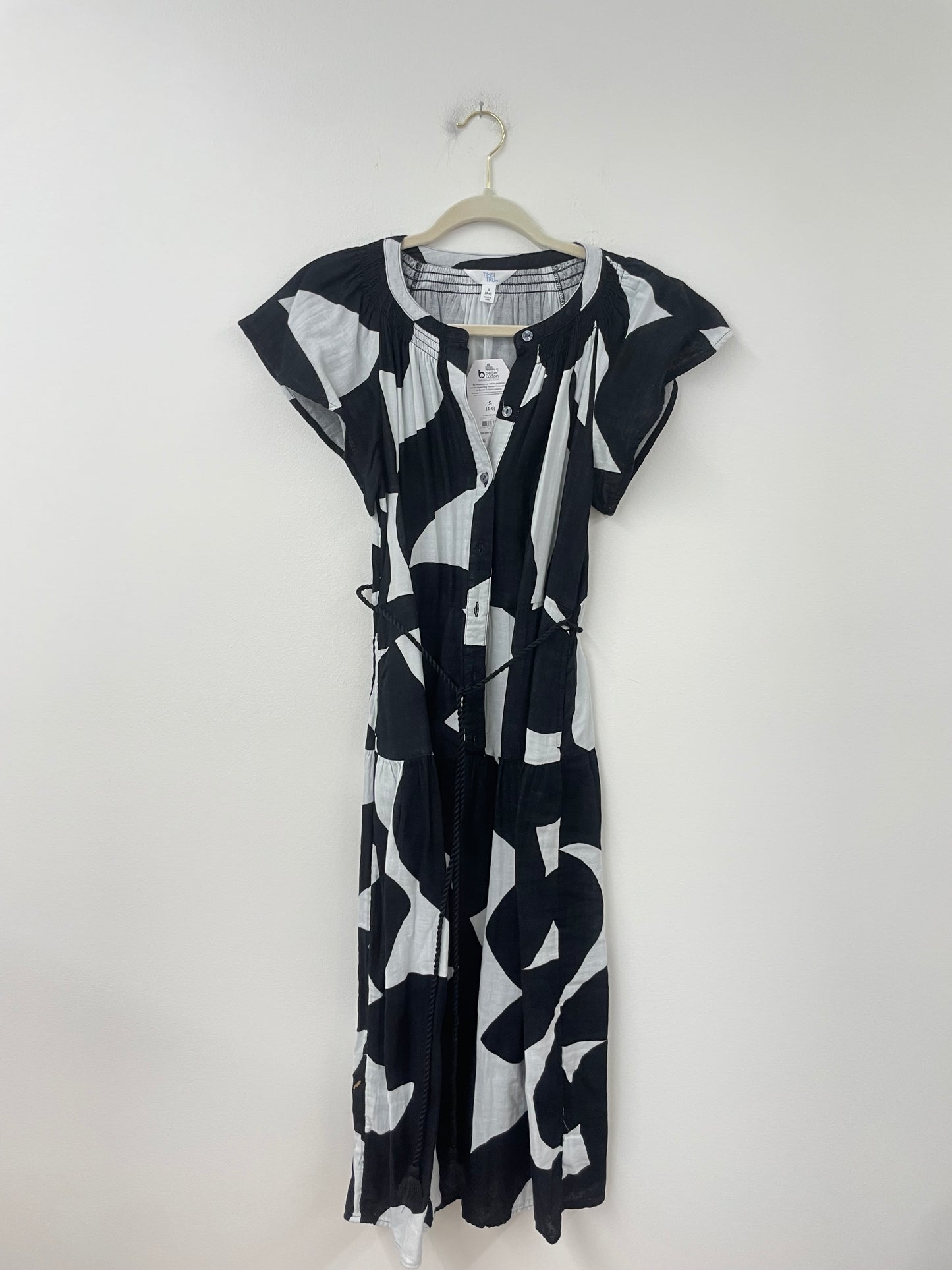 Time and Tru double cotton midi dress Size S / NWT