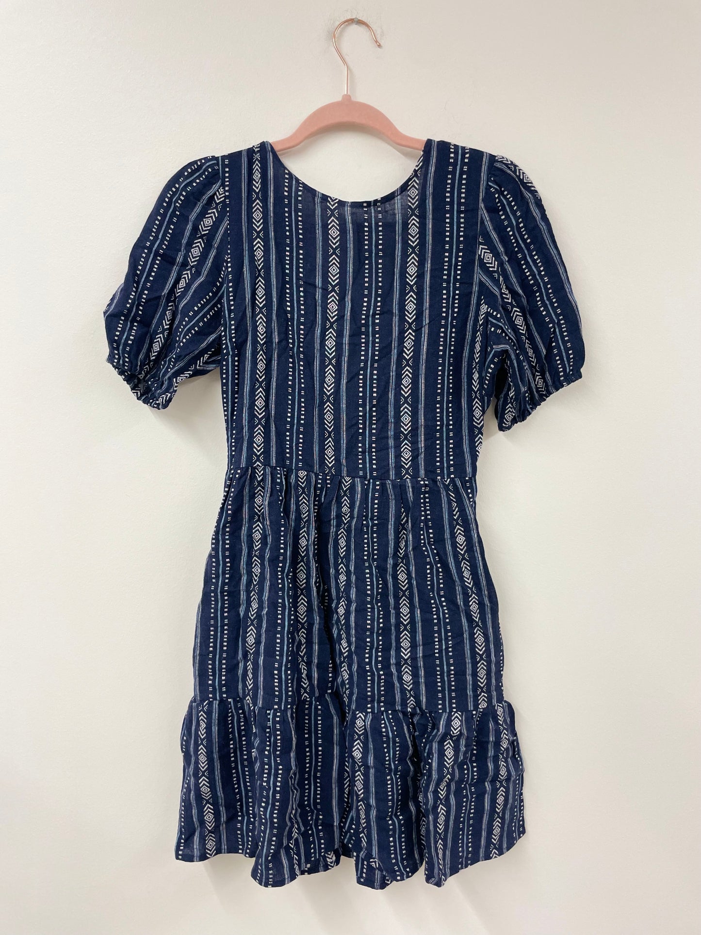 Time and Tru mini dress with tie back Size  S / EUC