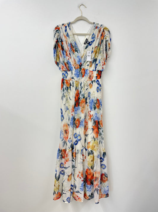 Express draped pleated maxi dress Size S / NWT