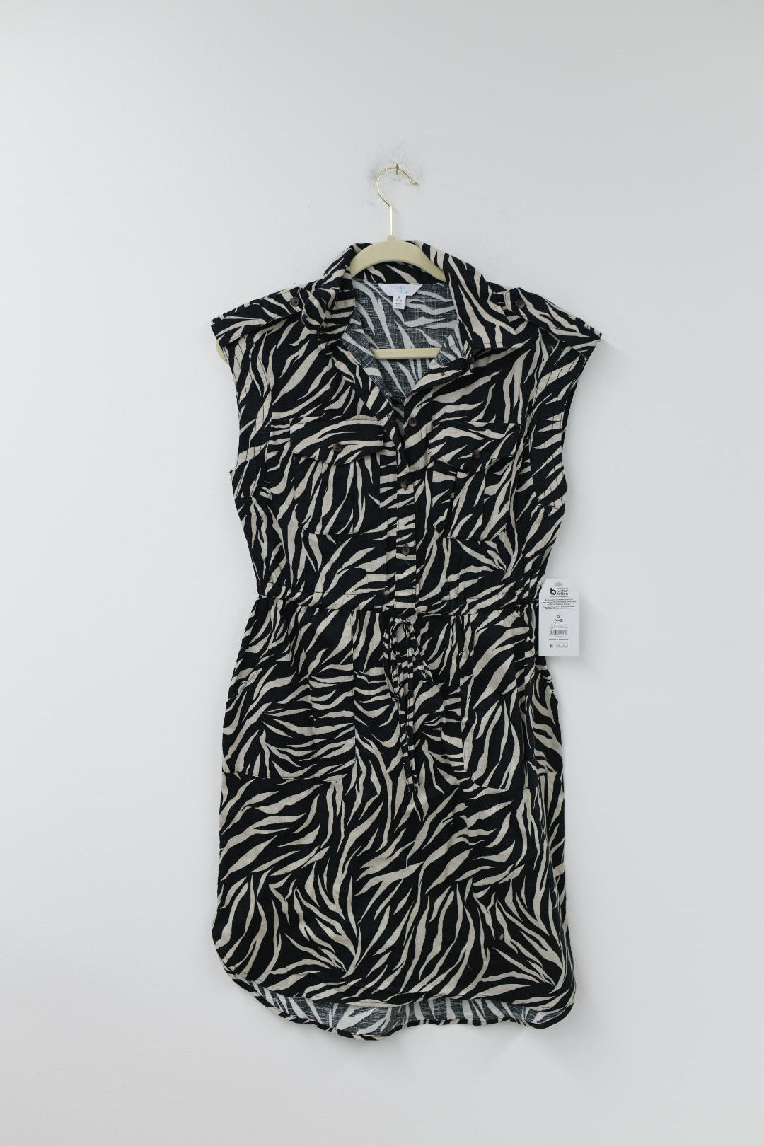 Time and Tru utility shirt dress Size S / NWT