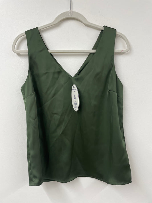 Scoop satin tank top Size S / NWT