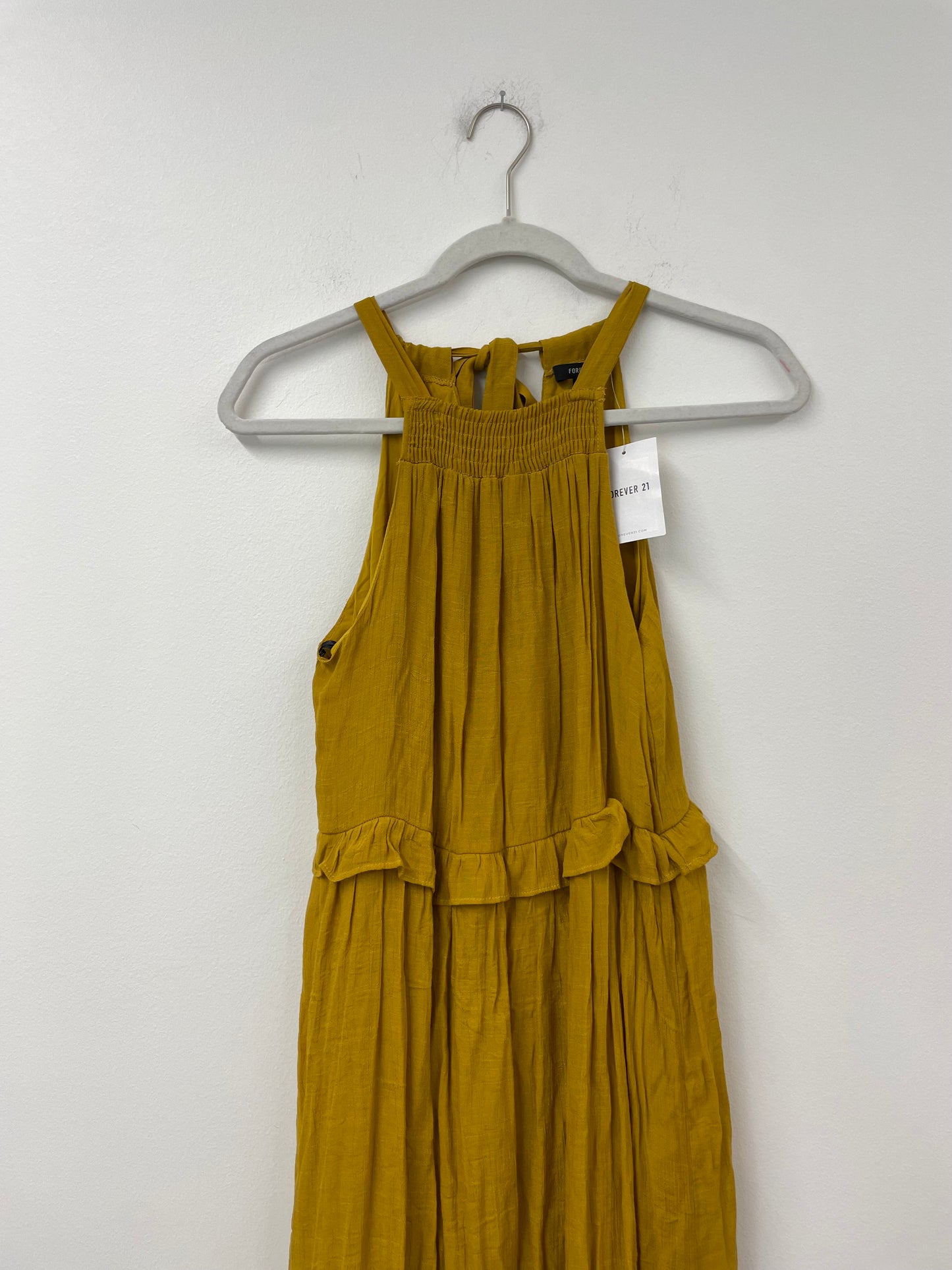 Forever 21 halter tiered woven maxi dress Size XS / NWT