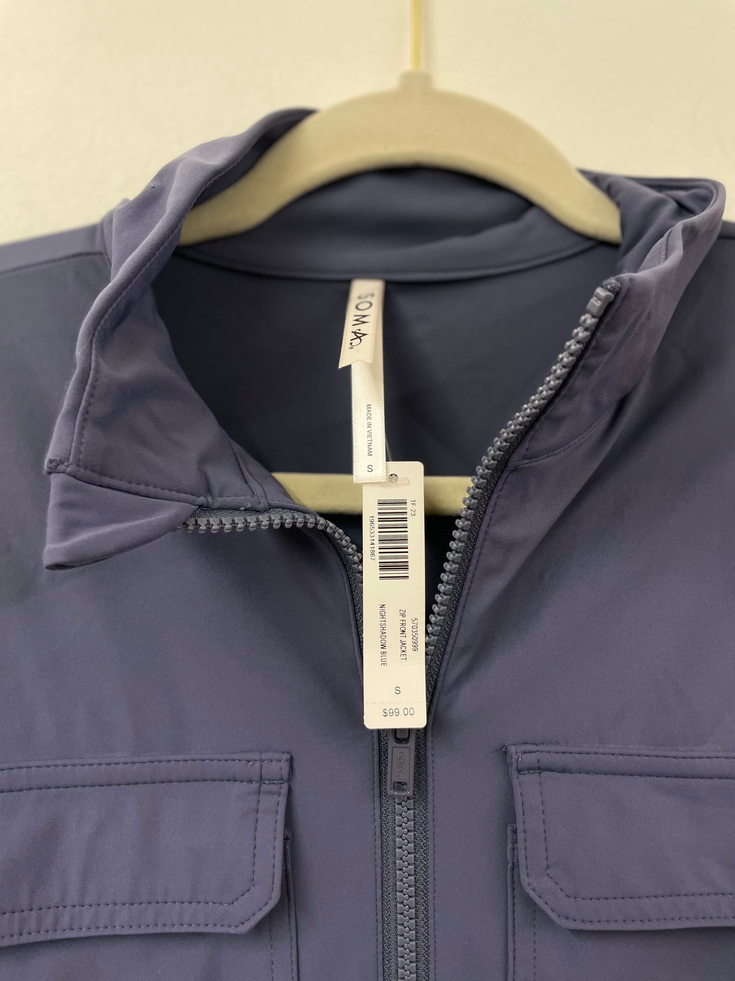 Soma zip up jacket Size S / NWT