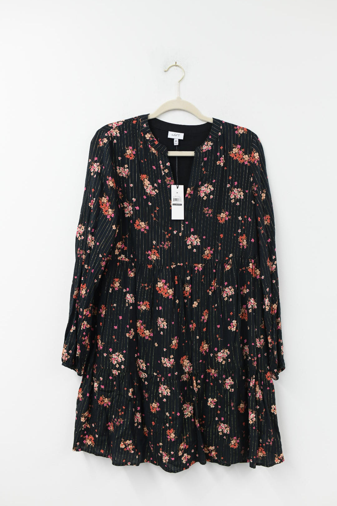 The Get tiered mini dress Size M /NWT
