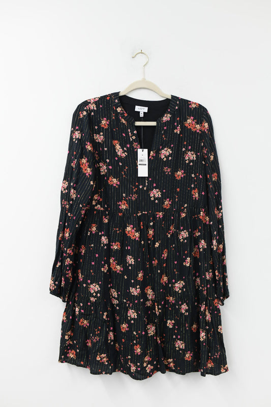 The Get tiered mini dress Size M /NWT