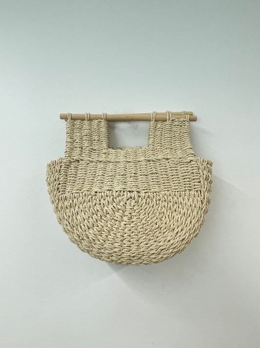 Straw purse