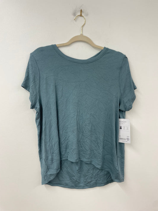 Athleta with ease rib tee Size S / NWT