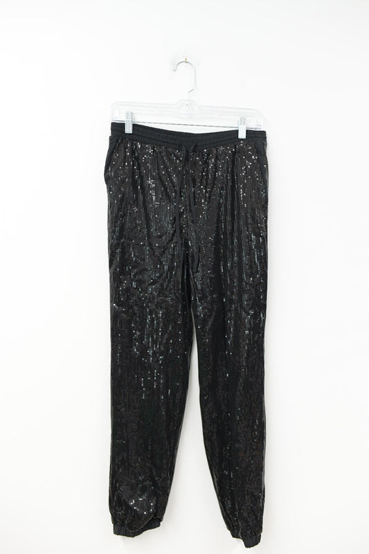 Time and Tru sequin joggers Size XS / NWT