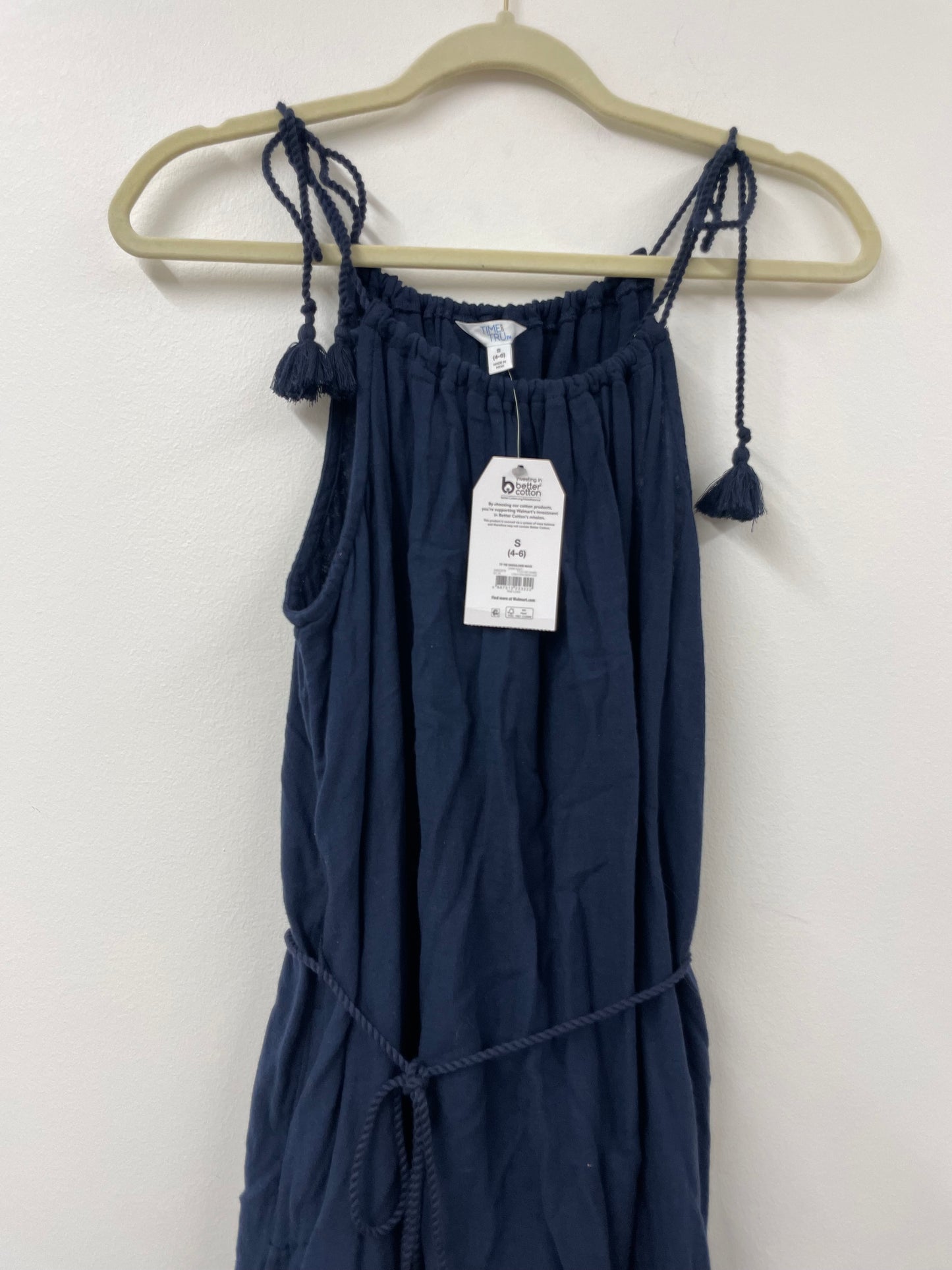 Time and Tru tie shoulder maxi dress Size S / NWT