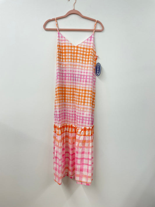 Scoop bow back midi dress Size S /NWT