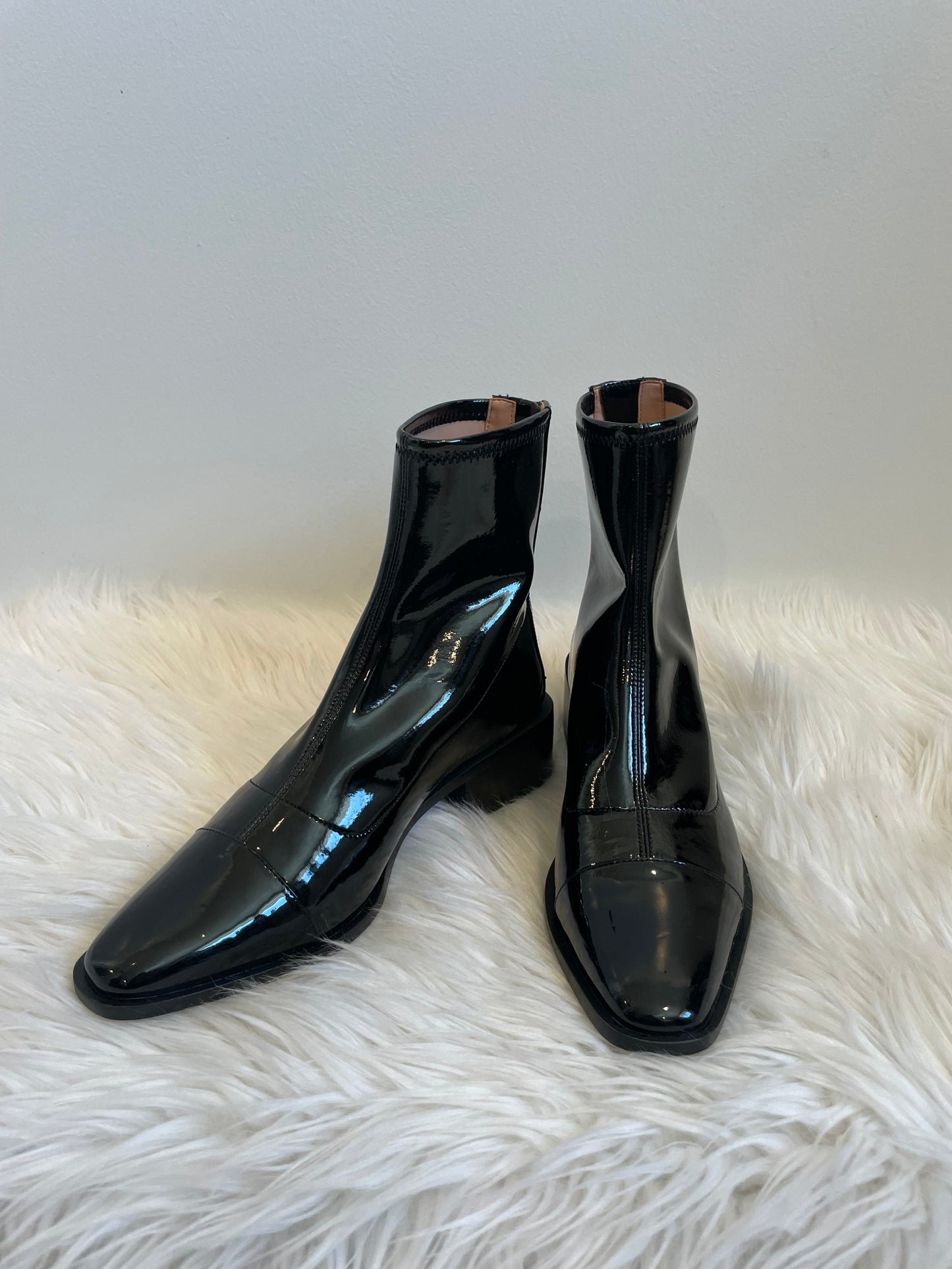 Paolo black Venatax booties Size 8