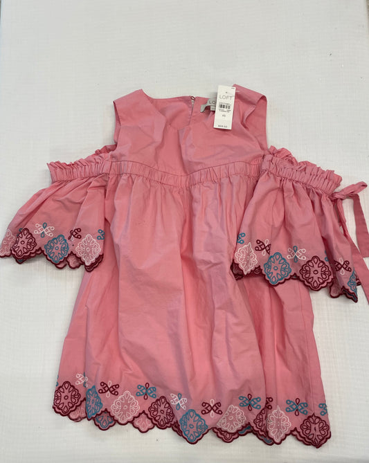 Loft embroidered off the shoulder blouse Size XS / NWT