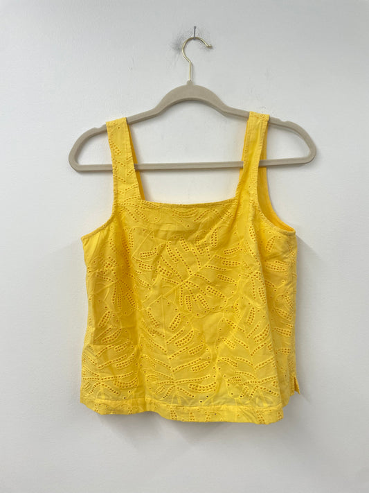 Time and Tru eyelet leaf tank blouse Size XS /EUC