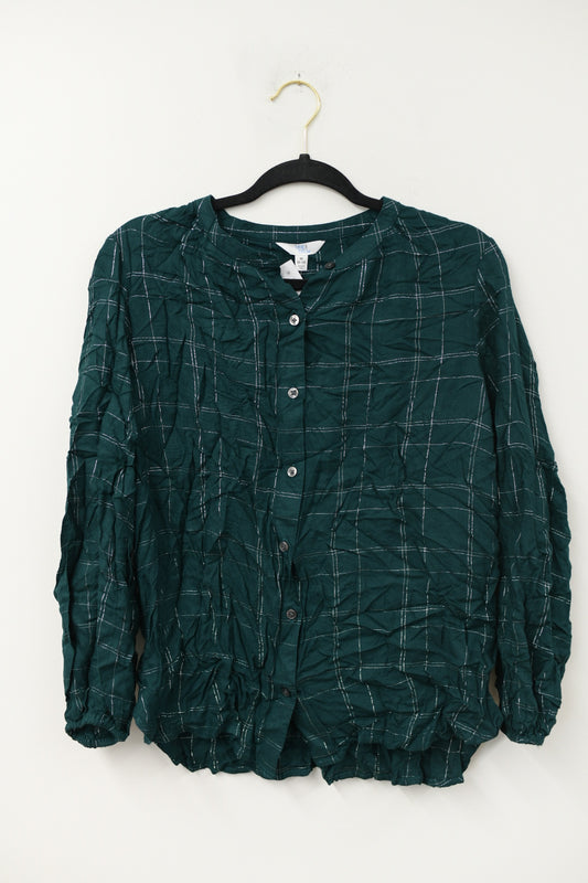 Time and Tru button blouse Size S / NWT