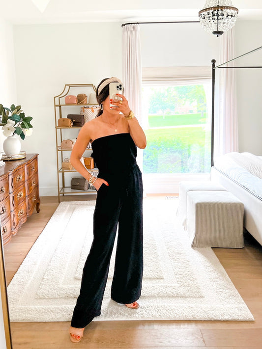 No Boundaries strapless jumpsuit Size M / EUC
