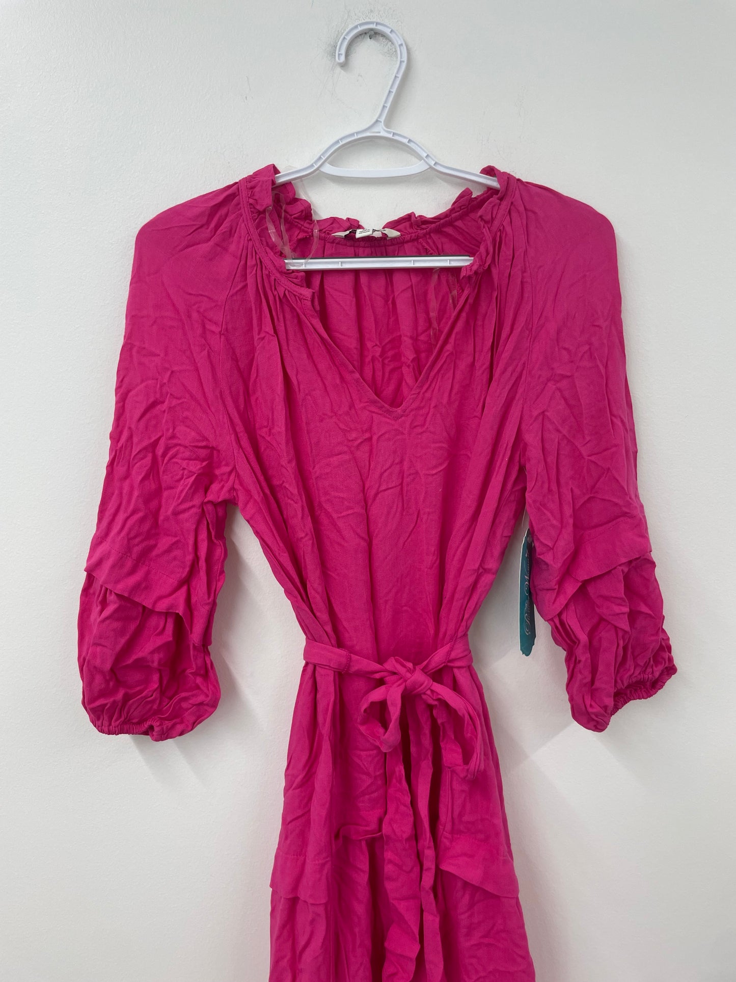 Pioneer Woman tiered ruffle neck midi dress Size XS / NWT