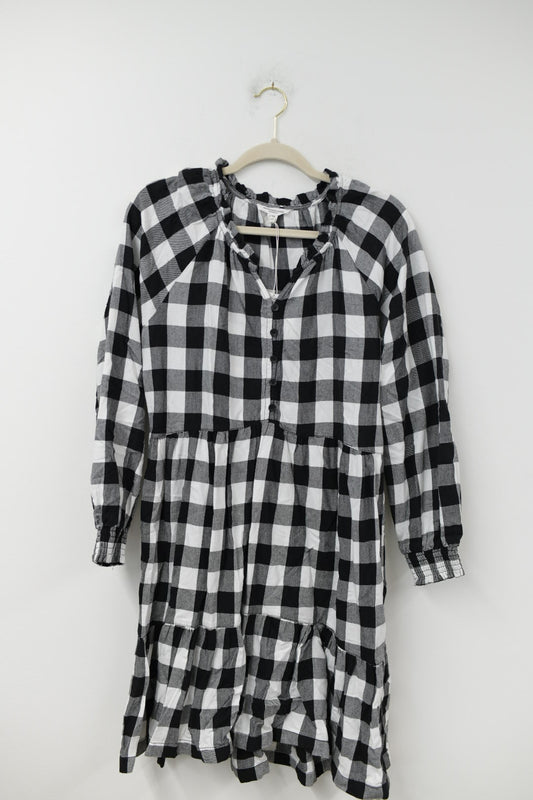 Beach Lunch Lounge plaid mini dress Size S / NWT