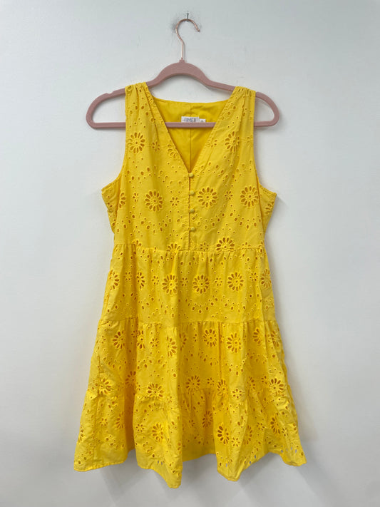 Time and Tru eyelet sleeveless mini dress Size S / EUC