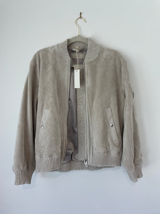 BlankNYC faux suede bomber jacket Size S / NWT