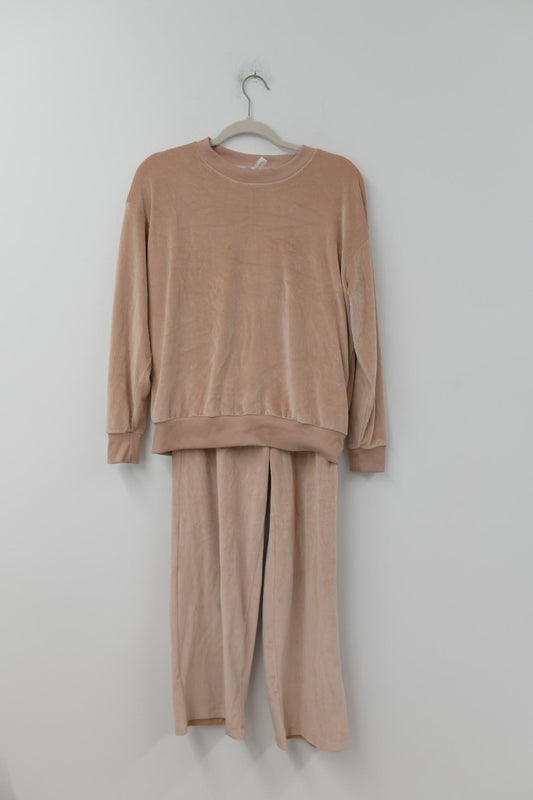 Joyspun ribbed velour pj set Size S / EUC