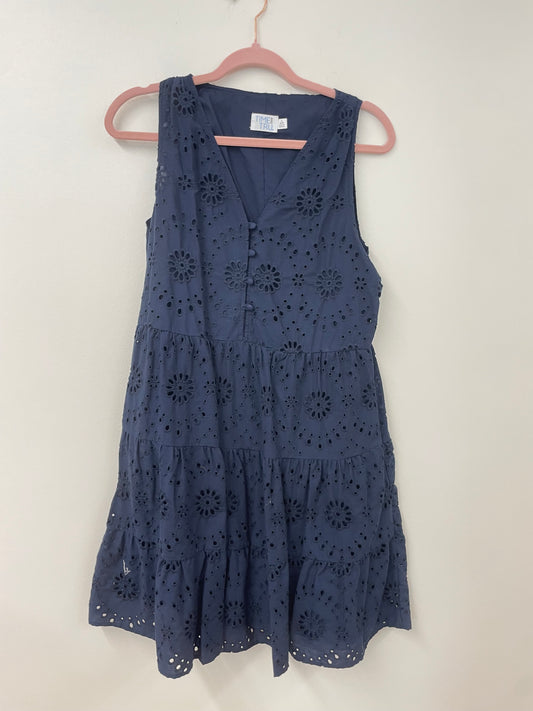 Time and Tru eyelet sleeveless mini dress Size S /EUC
