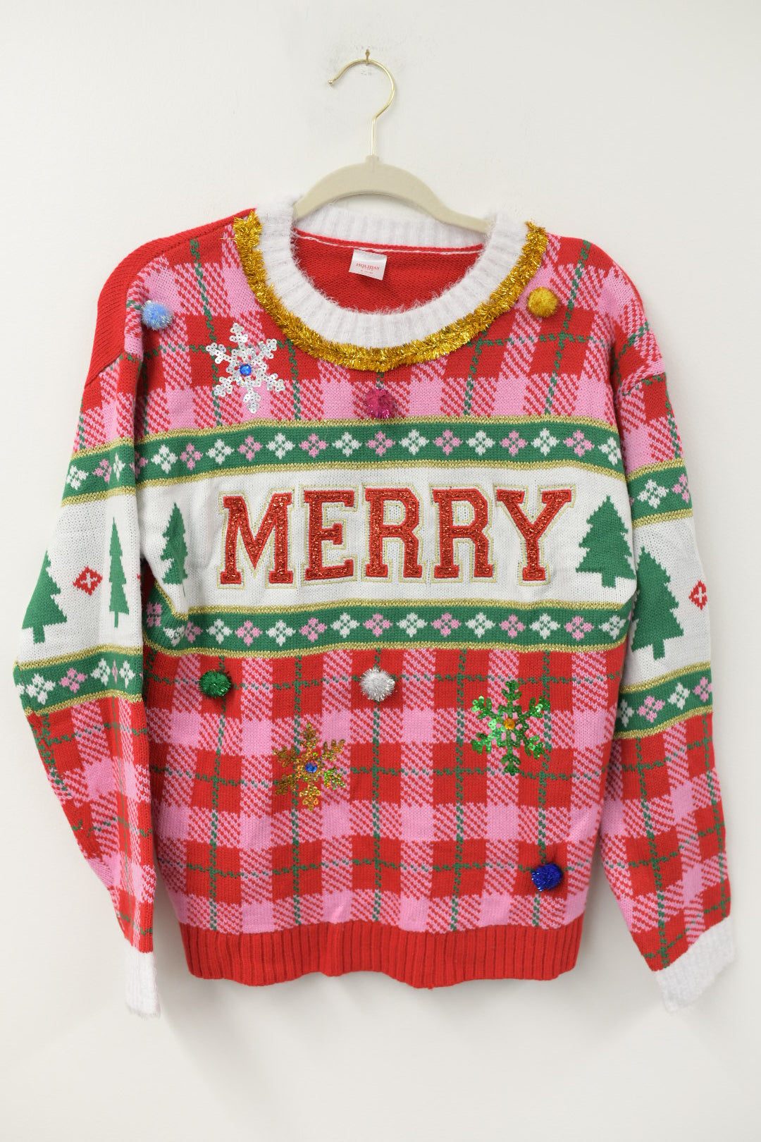 Holiday Time sweater Size S /EUC