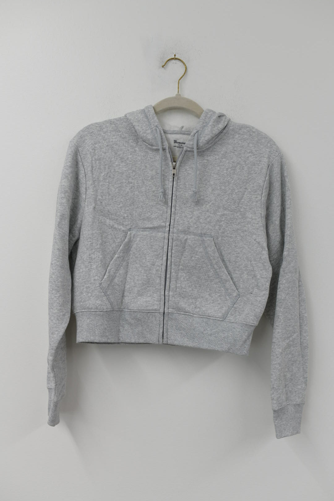 No Boundaries crop zip up jacket Size S /EUC
