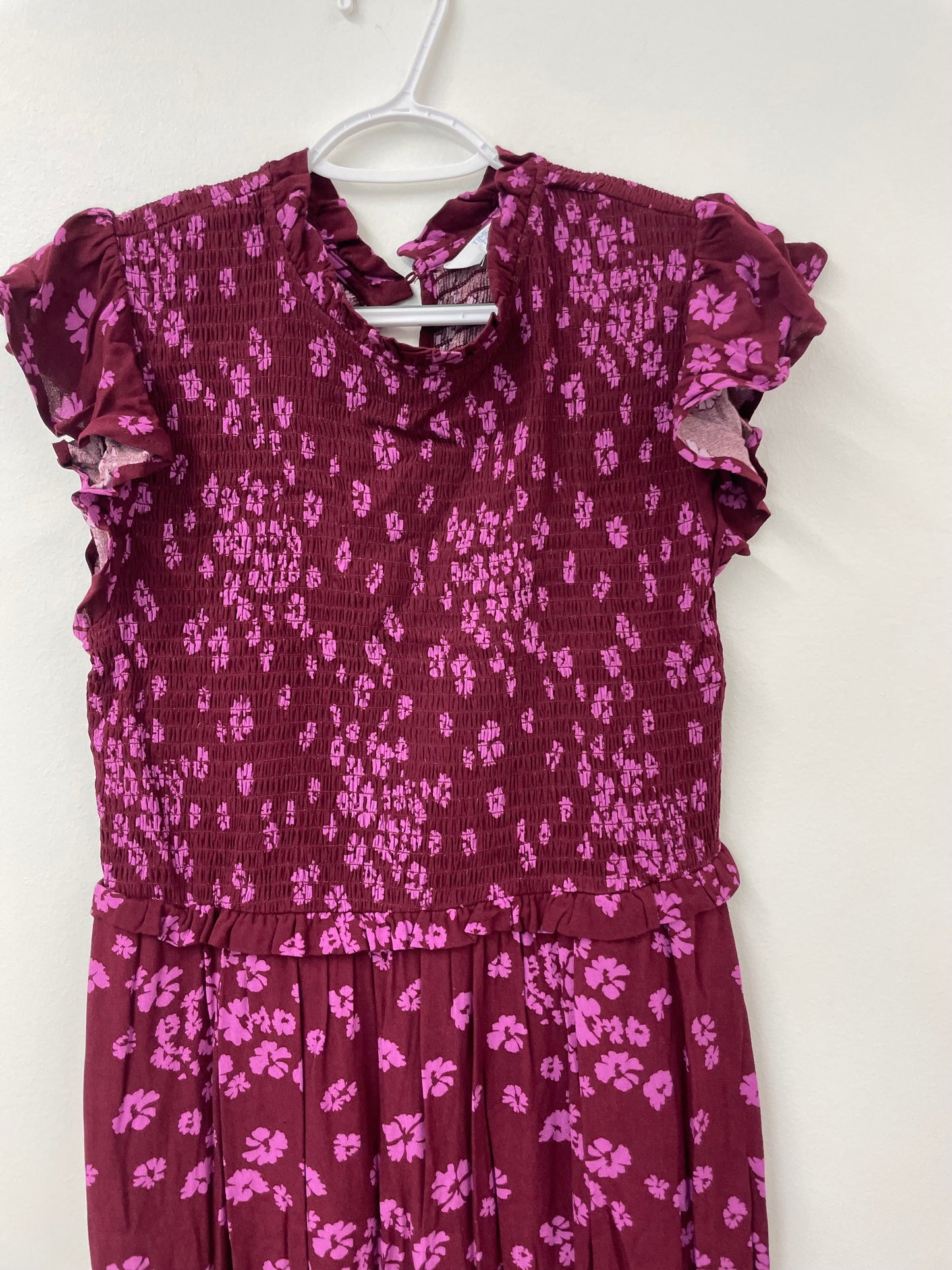 Time & Tru sleeveless smocked maxi dress Size S / EUC