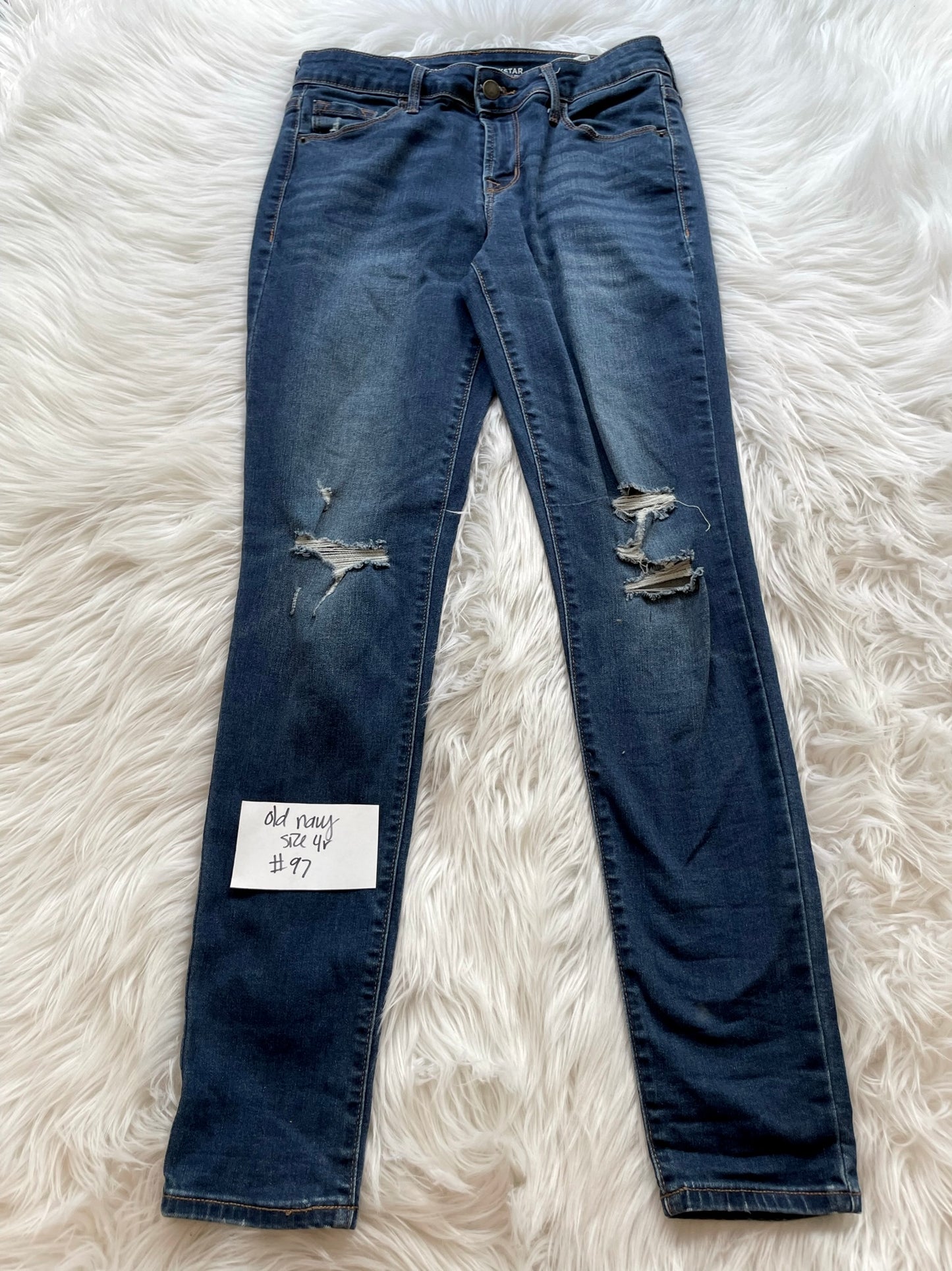 Old Navy Rockstar skinny  Size 4r/EUC