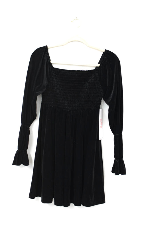 Celebrity Pink velvet babydoll dress  Size S / NWT