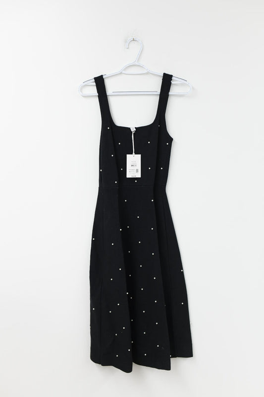 Free Assembly pearl detail sweater midi dress Size S / NWT