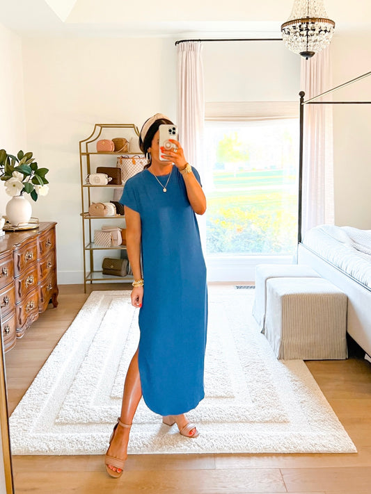 Time and Tru ribbed maxi dress Size S / NWT