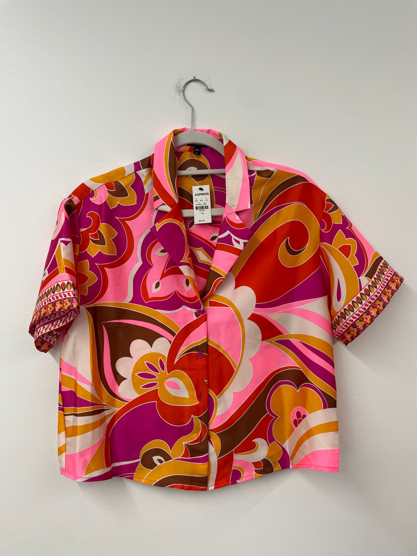 Express crop blouse Size XS / NWT